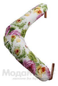 мм-336-Подушка для беременных хол(Цветы), Цветы