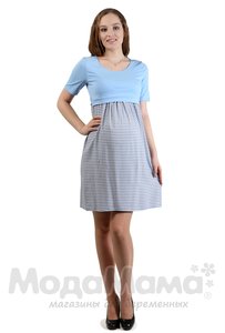 мм5045кор-Платье, Голубой