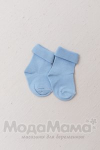 Носочки для новорожденных, Голубой