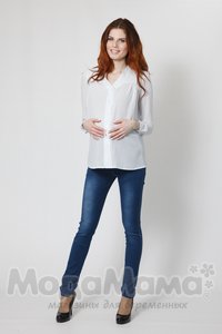 мм022-Рубашка, Белый