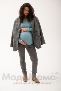 мм112-636304-Лонгслив для беременных и кормящих, Мята