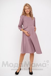 мм536-101364-Платье для беременных и кормящих, Кофе