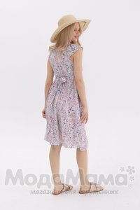 мм522-101554-Платье для беременных и кормящих, Сирен/цветы