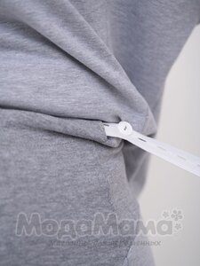 мм922-816209-Костюм для беременных и кормящих, Серый меланж