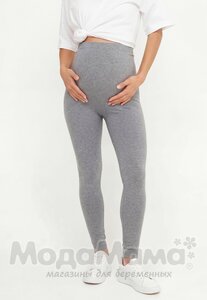 мм801-222155-Леггинсы, Серый меланж
