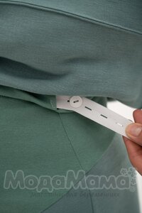 мм918-852117-Костюм для беременных утепл(еврофлис), Малахитовый