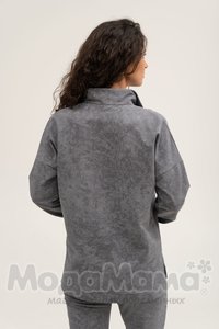 мм913-856109-Костюм для беременных (двухнитка), Серый/варенка