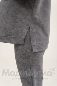 мм913-856109-Костюм для беременных (двухнитка), Серый/варенка