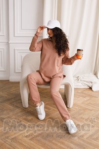 мм913-856109-Костюм для беременных (двухнитка), Кофе с молоком
