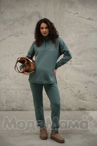 мм913-856117-Костюм для беременных утепл(еврофлис), Папоротник