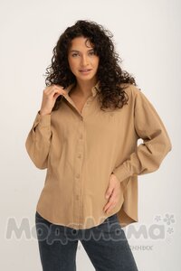 Рубашка ОВЕРСАЙЗ, Бежевый