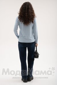 522-дм-Джинсы утепленные (байка), Т.синий