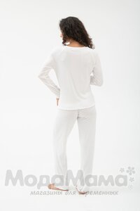 мм917-431111-Пижама для беременных, Сливочный