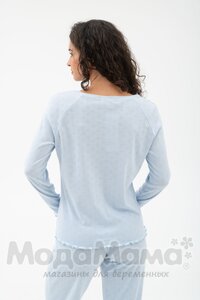 мм917-431111-Пижама для беременных, Голубой