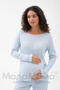 мм917-431111-Пижама для беременных, Голубой