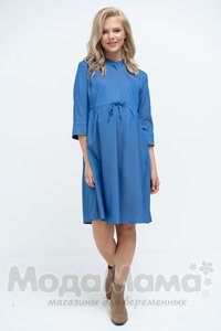 мм535-101353-Платье для беременных и кормящих, Индиго