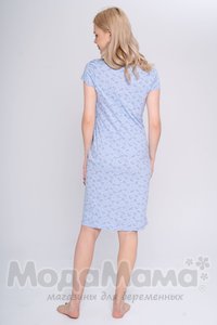 мм505-454101-Платье домашнее, Сирен/бабочки