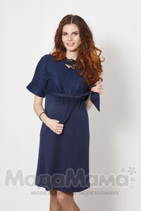 тт5090-Платье, Т.синий