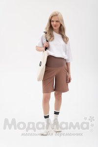 мм914/1-232109-Шорты (двухнитка), Кофе