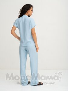 мм936-861677-Костюм-ципао, Голубой