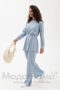 мм928-842318-Костюм для беременных, Серо-голубой