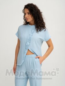 мм936-861677-Костюм-ципао, Голубой