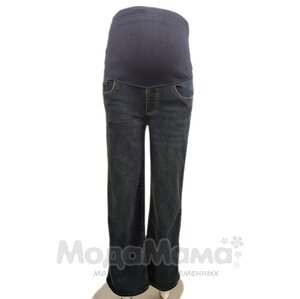 y550-дм-Джинсы утепленные (плотная байка), Т.синий