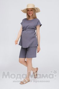 мм914-232174-Шорты (муслин), Серый
