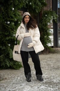 мм814-202117-Брюки утепленные (еврофлис), Черный