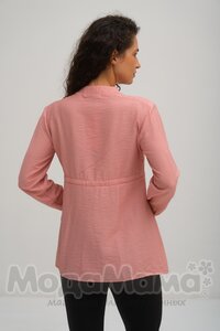 мм329-601177-Блузка для беременных и кормящих, Пудра