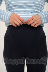 мм817-202106-Брюки (трёхнитка), Т.синий