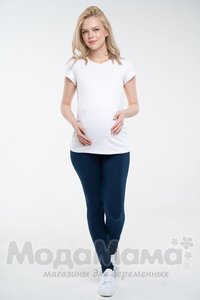 мм110-011202-Футболка для беременных, Белый