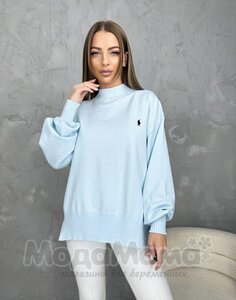 рк29-Джемпер вязаный, Голубой