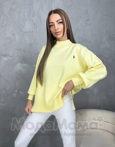 рк29-Джемпер вязаный, лимон