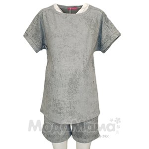 мм907-836201-Костюм для беременных и кормящих, Серый/варенка