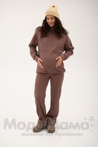 мм918-852117-Костюм для беременных утепл(еврофлис), Кофе