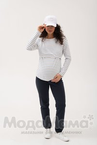 мм807-202109-Брюки спорт. (двухнитка), Графит
