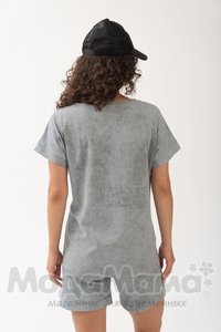 мм907-836201-Костюм для беременных и кормящих, Серый/варенка