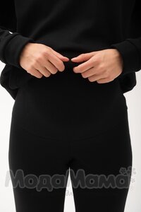 мм904/1-813517-Костюм для беременных (еврофлис), Черный