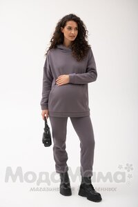 мм904/1-813517-Костюм для беременных (еврофлис), Серый