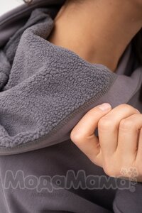 мм904/1-813517-Костюм для беременных (еврофлис), Серый