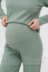 мм910-816108-Костюм для беременных (джемпер+брюки), Малахитовый