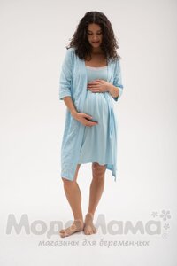 мм266/1-Комплект для роддома, Голуб/сердечки