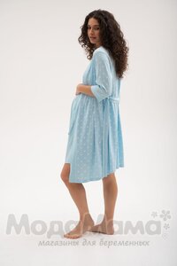 мм266/1-Комплект для роддома, Голуб/сердечки