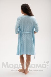 мм266/1-Комплект для роддома, Голуб/сердечки