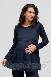 мм934-816223-Костюм для беременных и кормящих, Т.синий