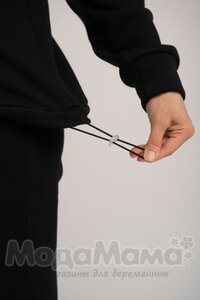 мм918-852117-Костюм для беременных утепл(еврофлис), Черный