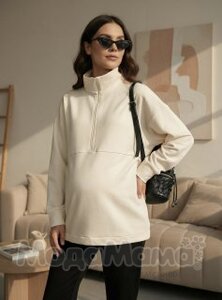 мм608-506209-Джемпер для беременных и кормящих, Экрю