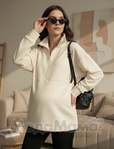 мм608-506209-Джемпер для беременных и кормящих, Экрю