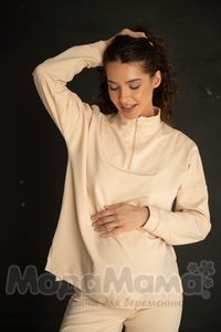 мм913-856109-Костюм для беременных (двухнитка), Крем-брюле